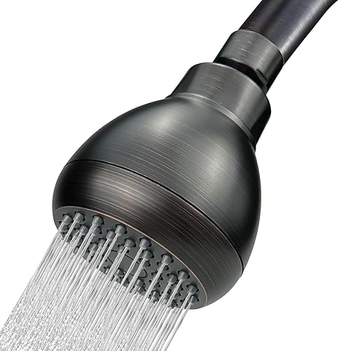 Miniatura 8 de Cabezal de ducha de alta presión de 3 pulgadas, potente cabezal de ducha de baño de lujo con rociador fuerte, cabezales de ducha fijos de alto flujo