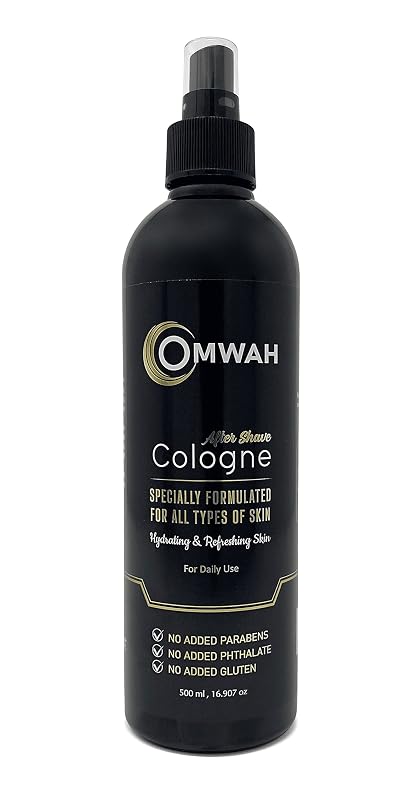 Colônia pós-barba OMWAH para barbeiro, 500 mL