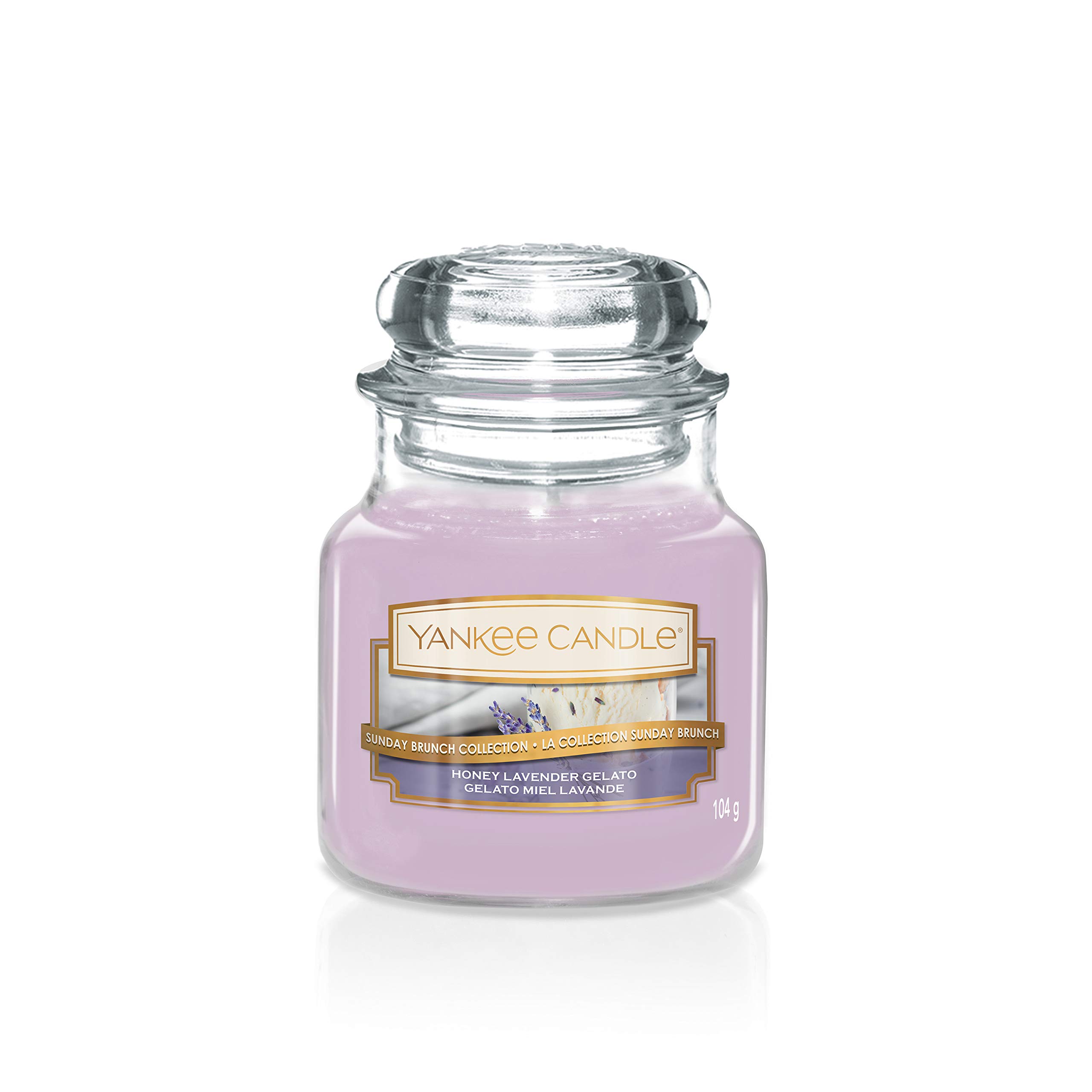 Yankee Candle Honey Lavender Gelato Sunday Brunch Collection By Small Jar Candle,