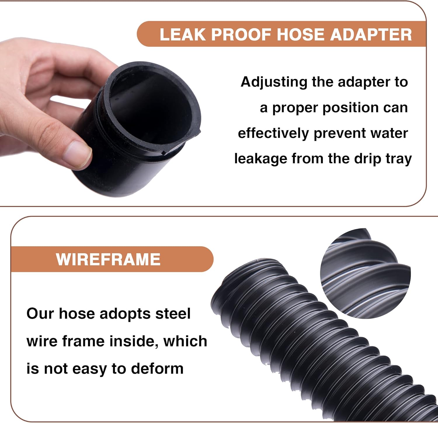 Buy LFUTARI Rain Gutter Downspout Extensions Flexible-No Dig Low ...