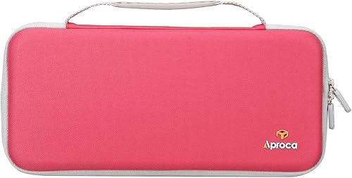 Miniatura 3 de Aproca Estuche de transporte rígido rojo para Logitech POP Keys Teclado inalámbrico mecánico y teclado POP MouseKeychron K2