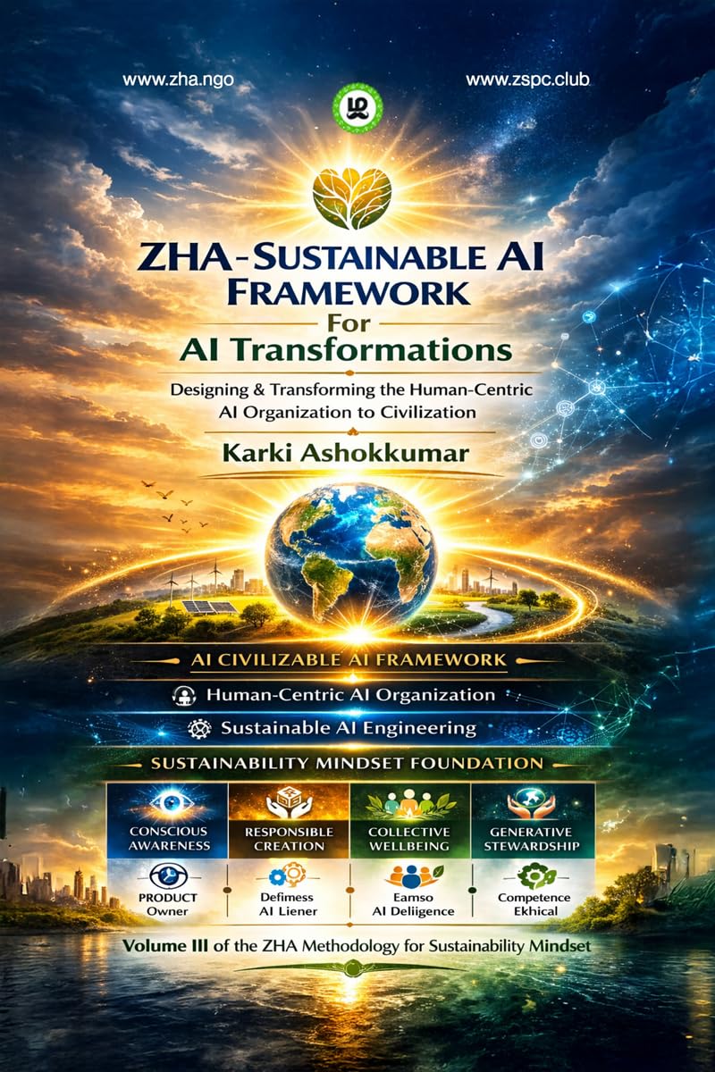 ZHA – Sustainable AI Framework for AI Transformations: Designing and Transforming the Human-Centric AI Organization to Civilization