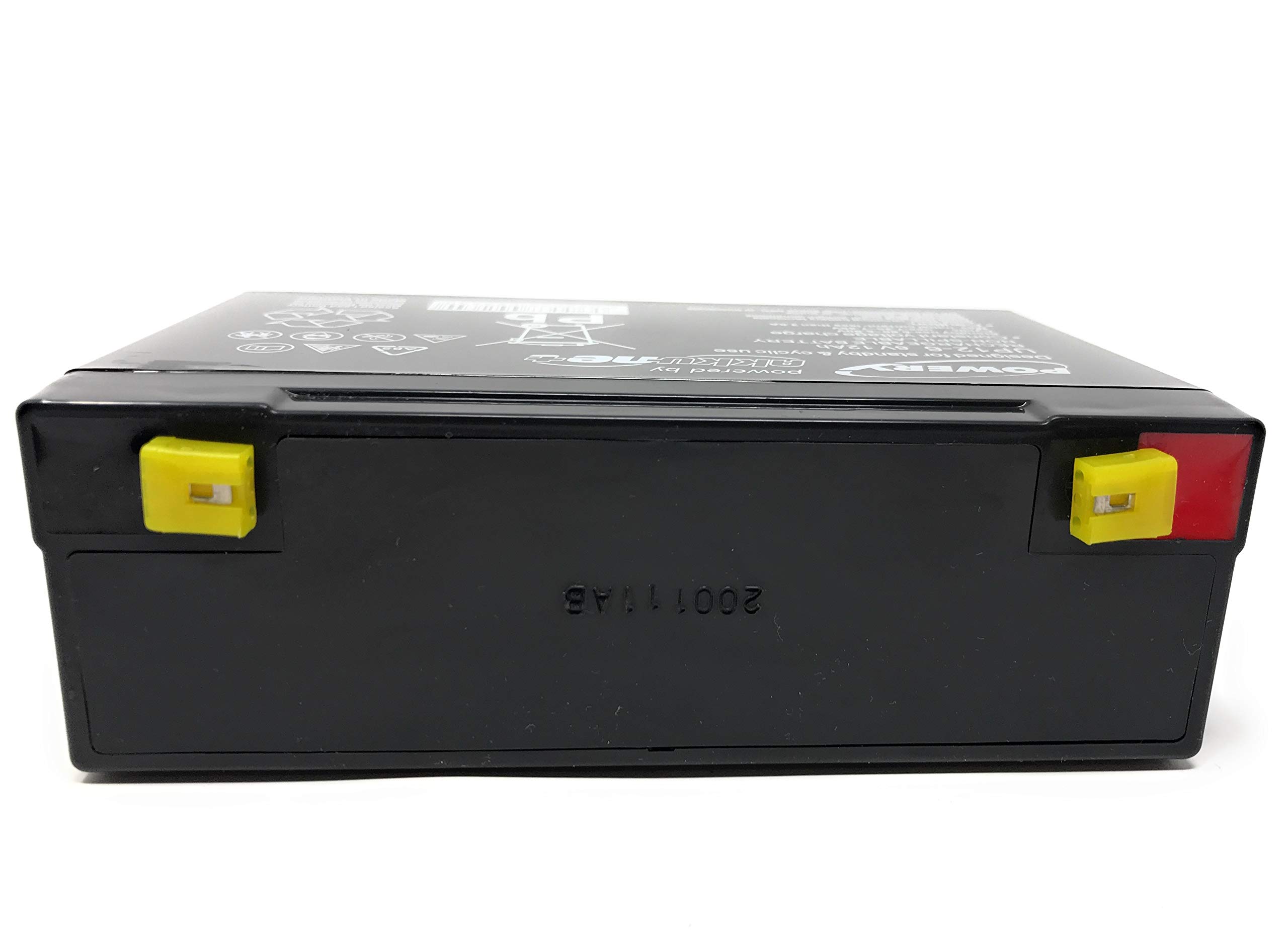 Powery® - Batterie rechargeable de rechange - Voiture/quad enfant - 6 V 12 Ah (remplace aussi les batteries 10 Ah)