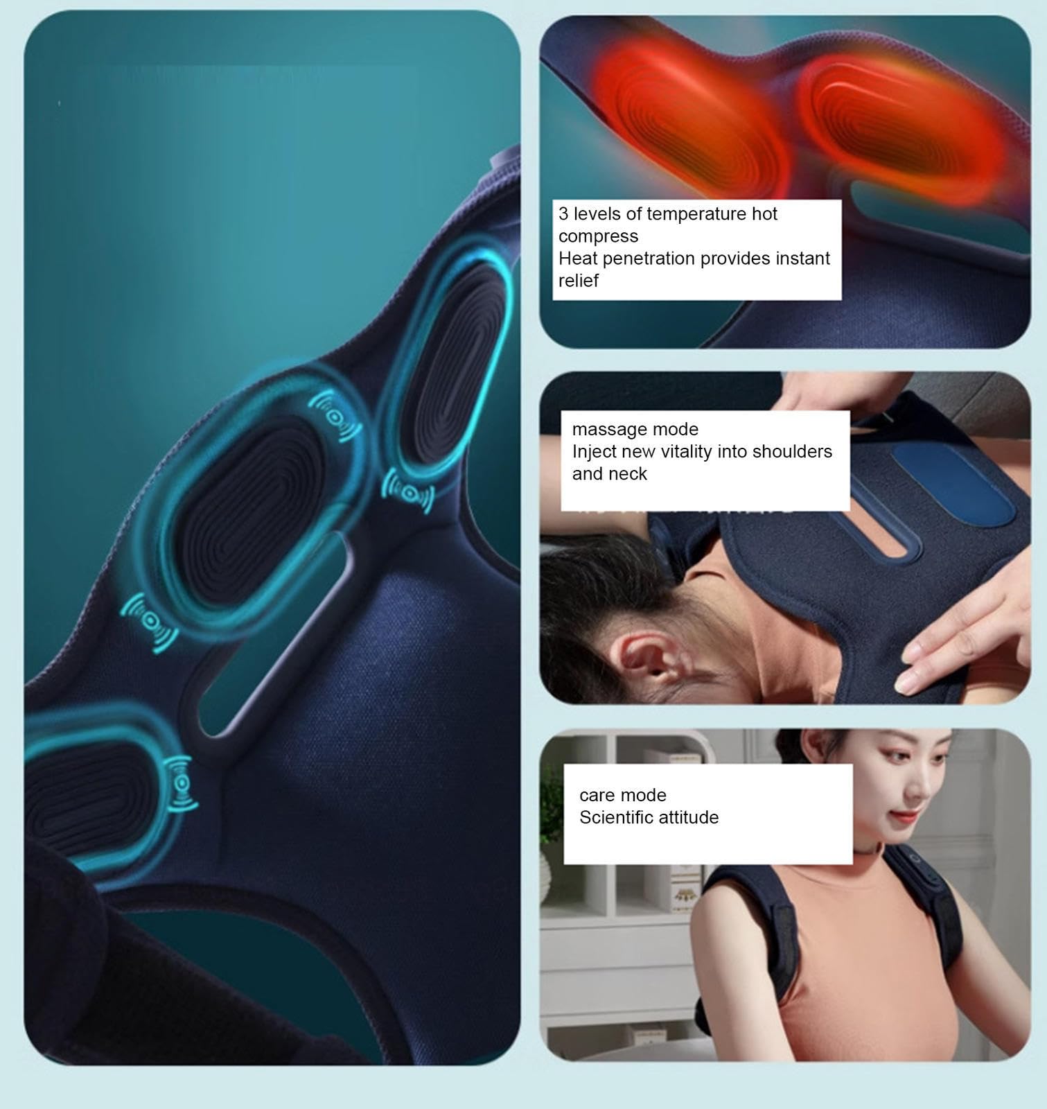 Corrector de Postura ortopédico Inteligente para la Joroba, diseñado para prevenir la curvatura de la Espalda en Adolescentes, con el Pecho encorvado y la Espalda Recta.