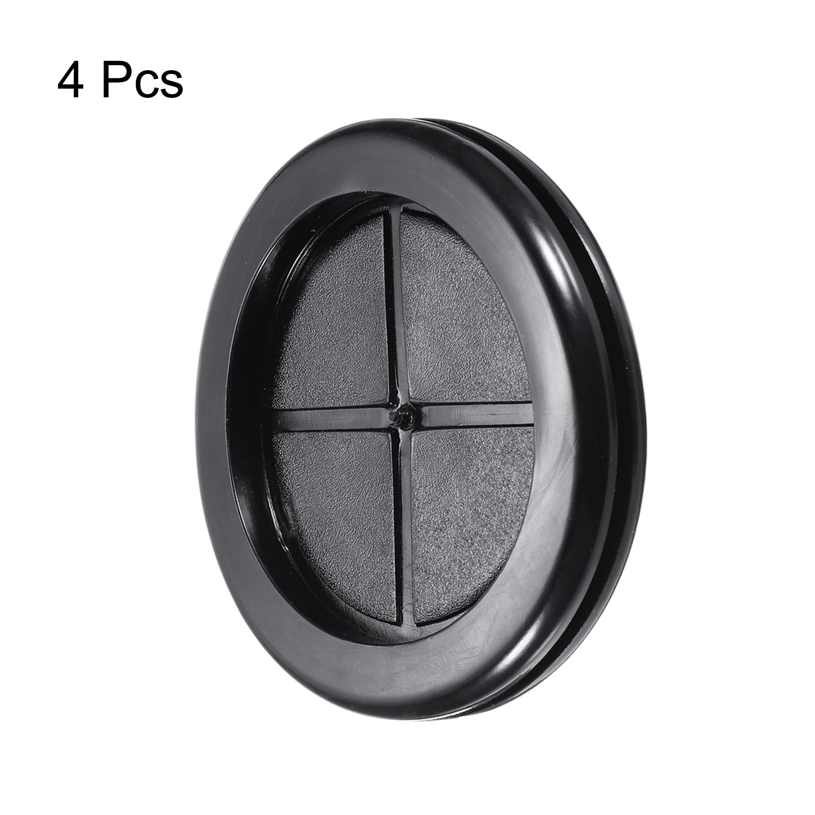 50 Pièces Joints Passe-fil Caoutchouc 4mm Intérieur - Pour Protection Câbles - Neuf