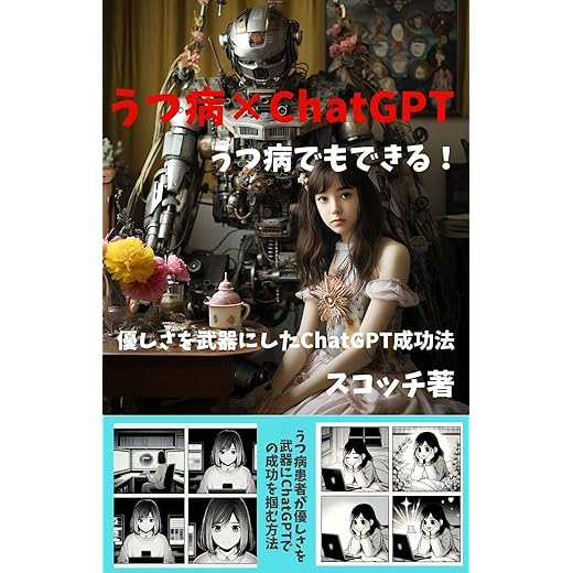 UTUBYOU DEMO DEKIRU YASASISA WO BUKI NISITA ChatGPT SEIKOUHOU: KANDOU NO ChatGPT Story YASASISA GA MOTARASU SEIKOU TO SYUNYUGEN (Japanese Edition)