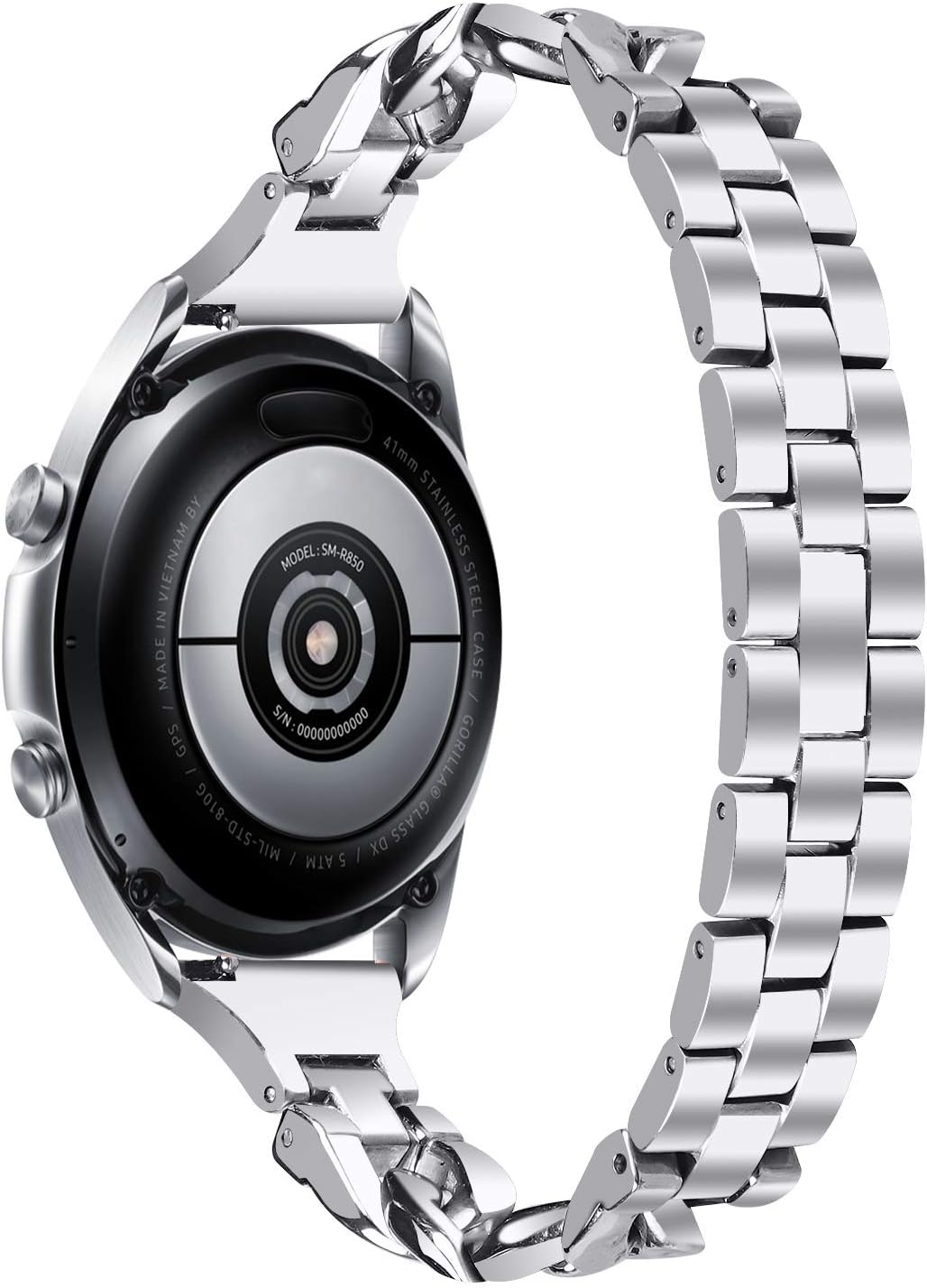 EloBeth Watch Band Compatible with Samsung Galaxy Watch 5 pro Band 45mm Galaxy Watch 5 Band 40mm 44mm Galaxy Watch 4 Band 2021 Galaxy Watch 4 Classic Band 42mm 46mm Men Women