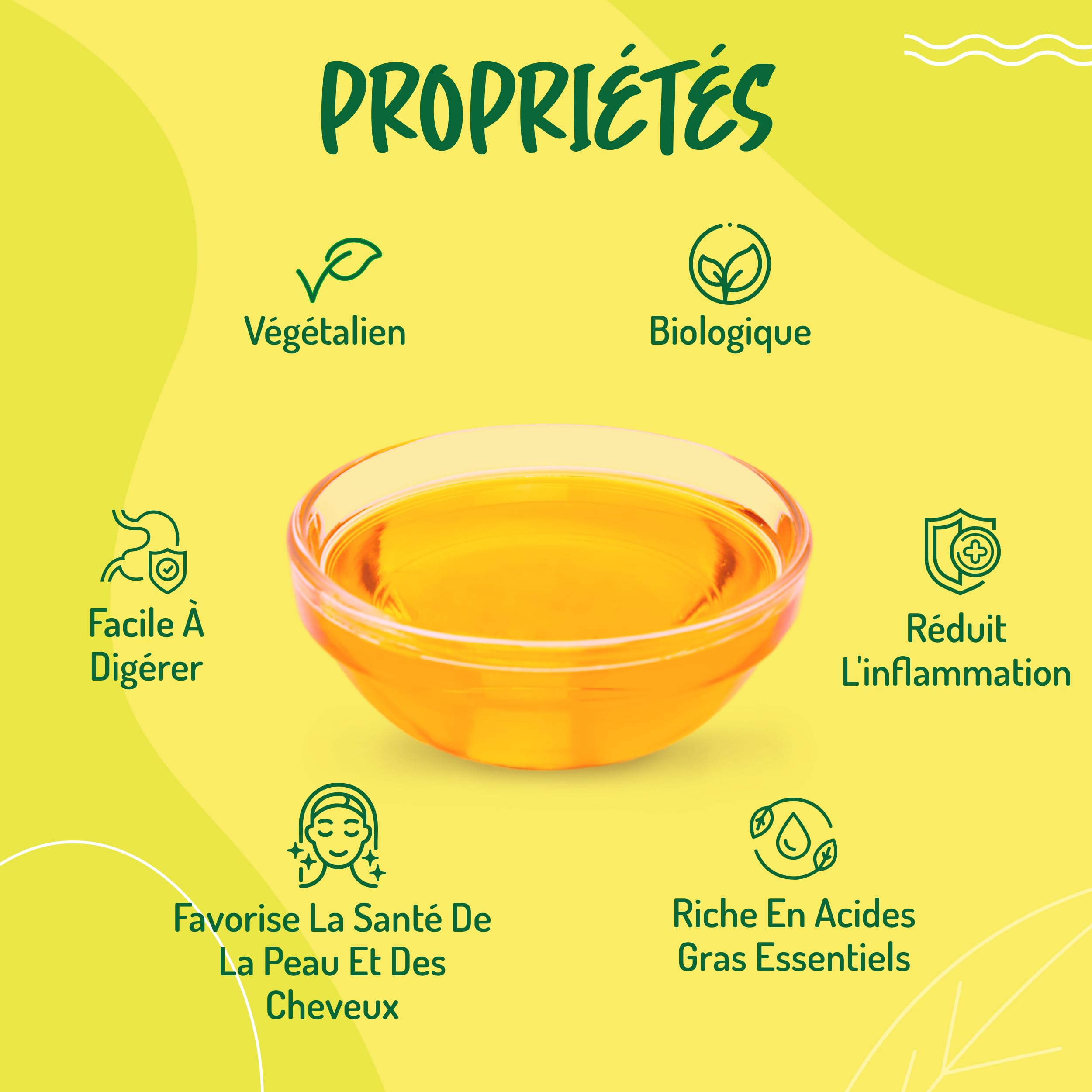 Huile de Nigelle Bio Pure Alimentaire Pressée à Froid - 500ml. Huile de Cumin Noir Bio Riche en Oméga 6/9 pour Assaisonnements - Black Seed Oil.