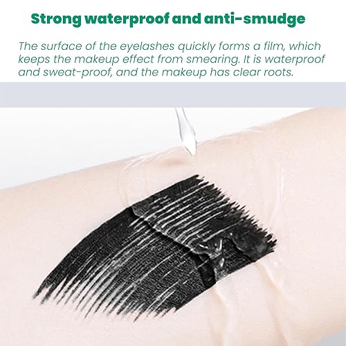 Miniatura 3 de Máscara de rizador, máscara de rizador fuerte 3D, máscara metálica, máscara sin cerdas, gruesa, de larga duración, impermeable, a prueba de sudor, a