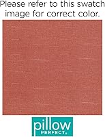 Vista 24 de Pillow Perfect Tory Solid Indoor/Outdoor Wicker Patio Sofa/Swing Cushion Tufted, Weather and Fade Resistant, 18" x 48", Green