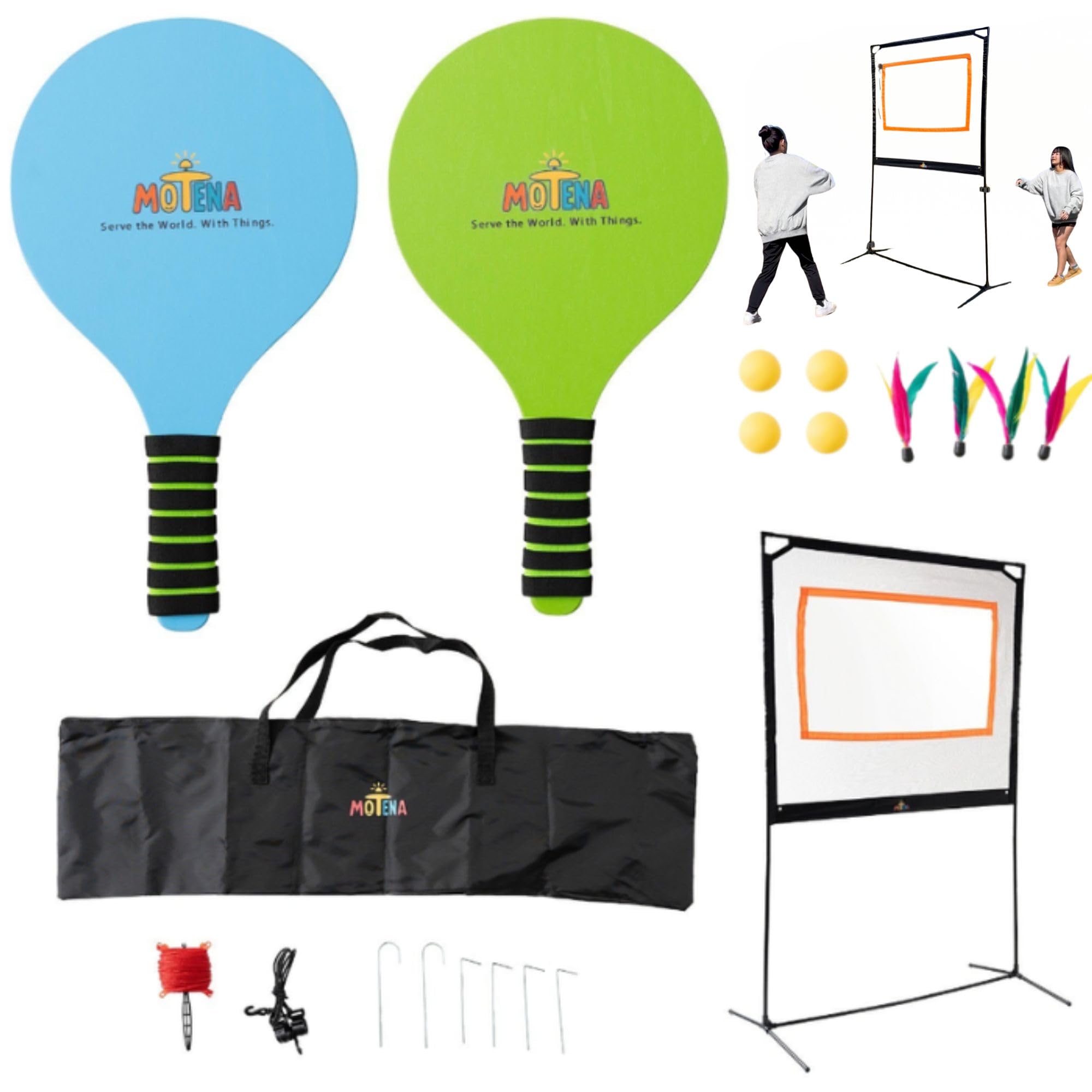 Amazon.co.jp: 【日本企画・国内サポート】【ラケット 専用ネット 羽