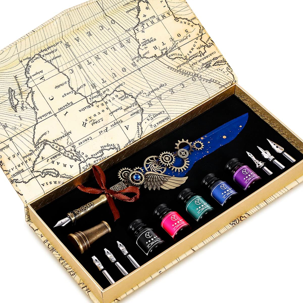 Messing Füllfederhalter - Eleganter Retro-Stift Für Kalligraphie