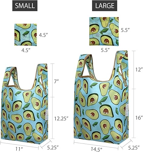 Miniatura 2 de Wrapables JoliBag Collection - Bolsa de compras reutilizable (juego de 2)