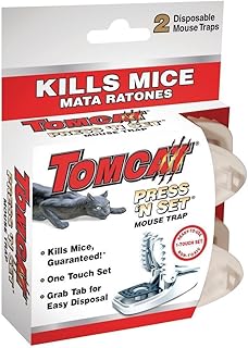 Press 'N Set Mouse Trap, 2-Pack(2Pack 4 Traps total)