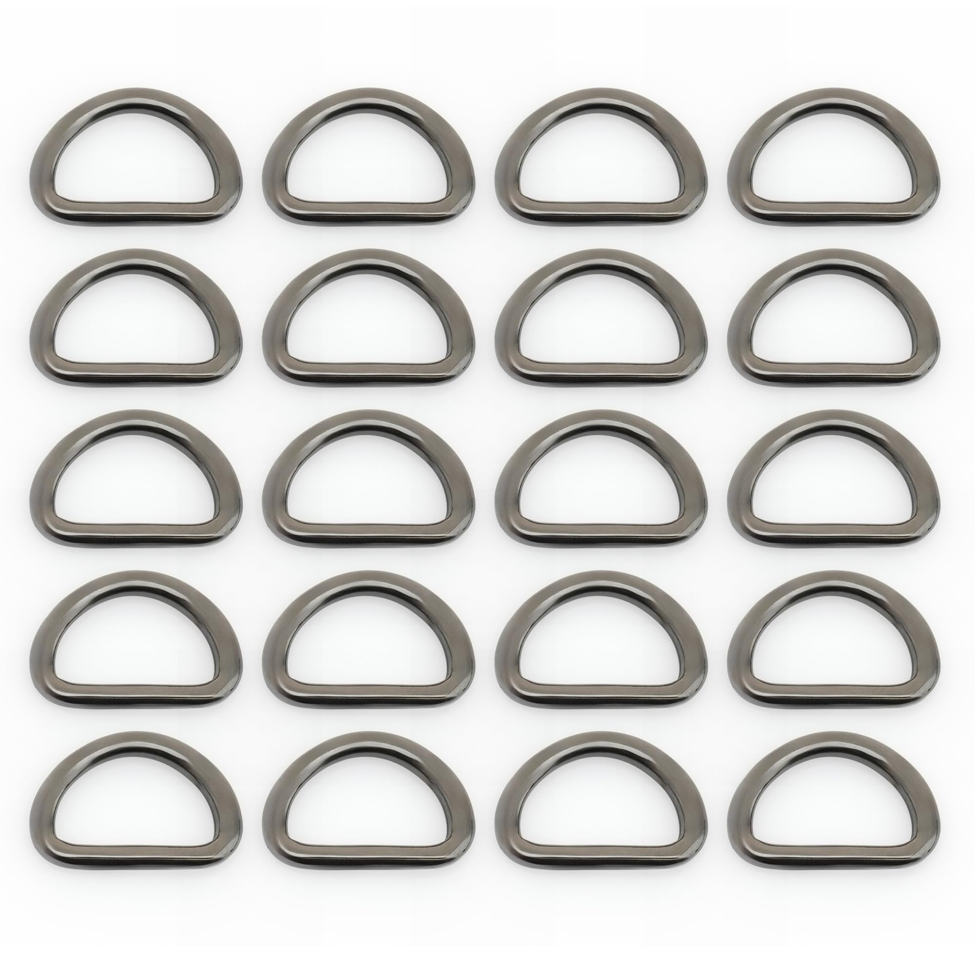 Amazon.com: CRAFTMEMORE 3/8 or 1/2 Inch Tiny D-Ring Findings Metal