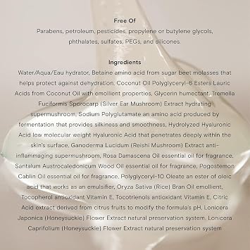 Moon Juice Plump Jelly Hyaluronic Acid Serum for Face - Hydrating Serum with Peptides & Mushrooms, Anti Aging Skincare for Dehydrated Skin, Barrier Support & Elasticity, Vegan & Cruelty-Free, 1 Fl oz