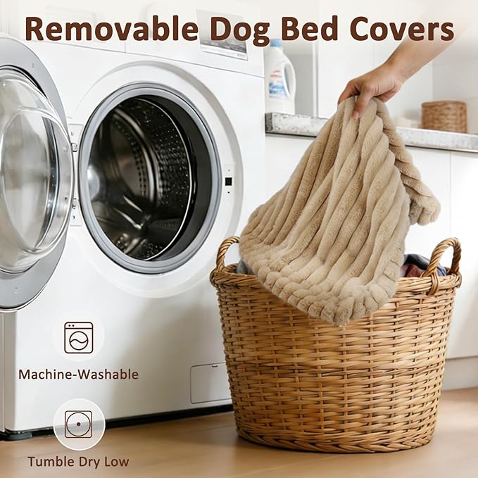 Cama para Perro Tamaño Mediano Colchoneta Lavable miniatura 9