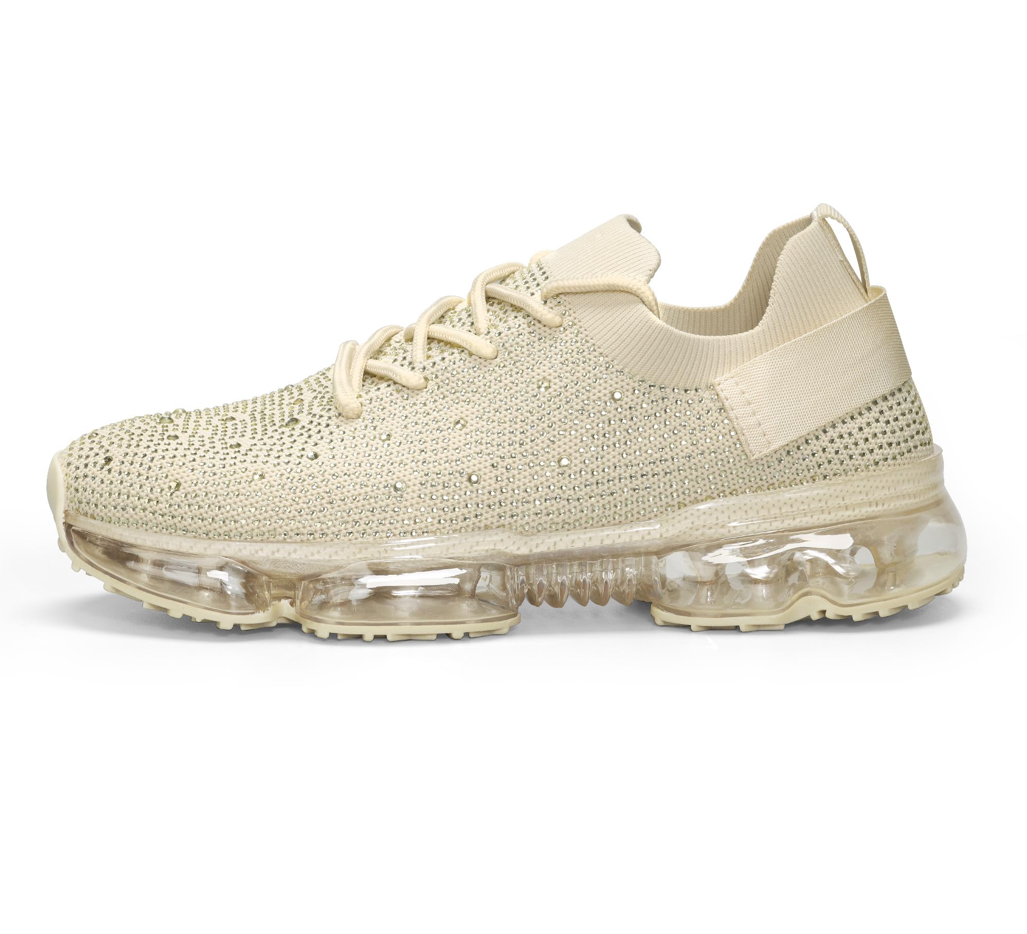 LUCKY STEPWomen Air Cushion Fashion Sneakers Breathable Casual Comfortable Lightweight Walking Shoes