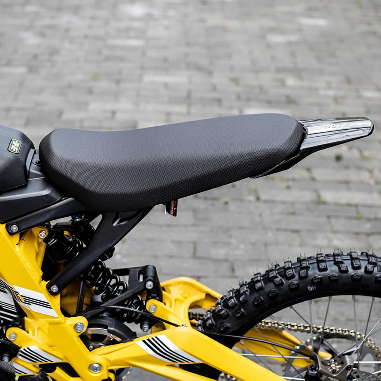 Electric Dirt Bike Seat Cushion for Sur Ron - Black Water-proof Seat Stylish Seat For Surron Sur-Ron Light Bee S/X and 79BIKE Falcon Pro/Falcon GT/X160 X260 Electric Bike