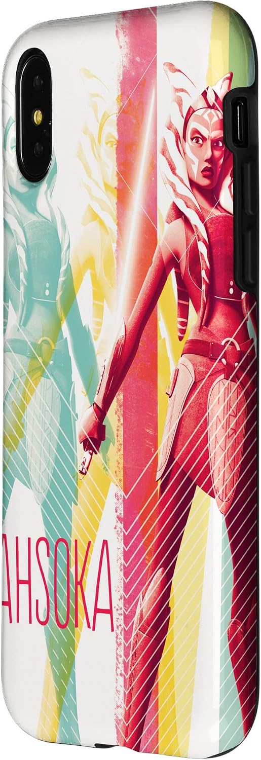 iPhone X/XS Star Wars The Clone Wars Ahsoka Tano Pop Art Repeat Case
