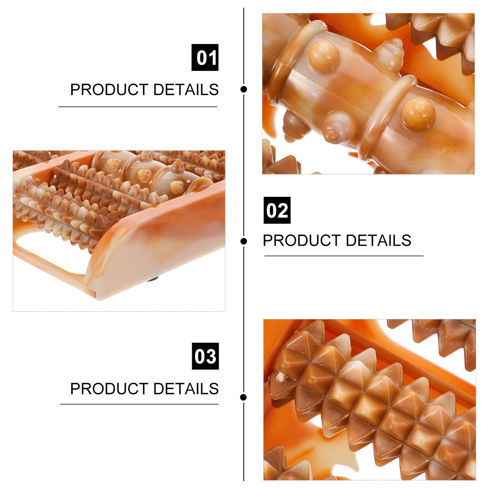 EXCEART Masajeador De Pies De Rodillo Práctico De Herramienta De Masaje Para Pies Para Aliviar El Cansancio y Mejorar La Circulación Diseño Ergonómico