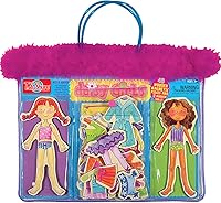 Vista 8 de TS Shure por Bendon Sirenas Vida Marina, muñeca de madera magnética para vestir de 40 piezas 50460