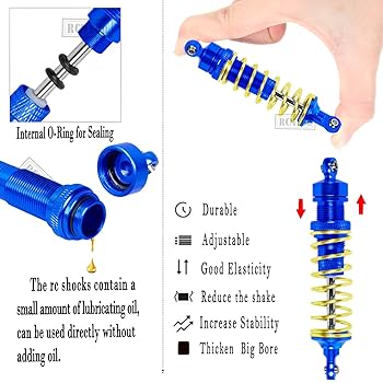 Amazon.com: RCMYou Upgrades Part for 1/10 Rustler 4x4 (VXL