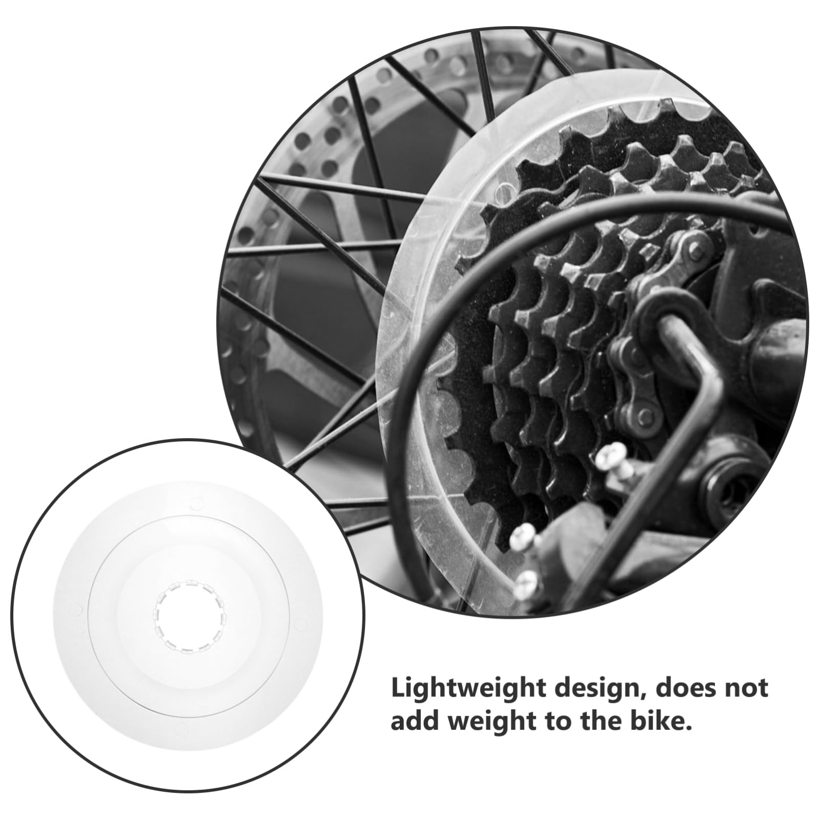 Toddmomy 8pcs Professional Bike Cover Protector for Mountain Bike Rear Wheel Chainstay Guard Accessory Easy Installation Sturdy Design