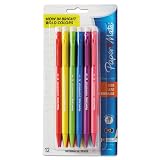 Paper Mate Glass Black Cushion Point Pen, 1 Dozen – view 2