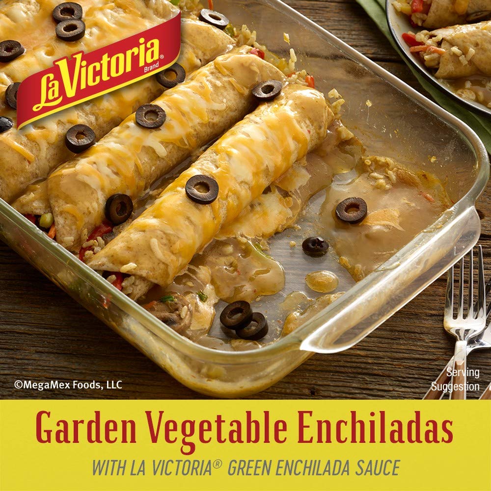 La Victoria Green Enchilada Sauce, Mild, 10-Ounce Cans (Pack of 12)