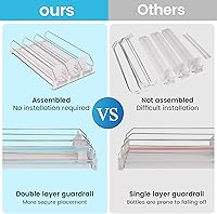 Vista 4 de Organizador Automático de Latas de Soda para Refrigerador, Dispensador de Latas para Cerveza, Soda, Seltzer, Lata de Refresco, Porta-latas