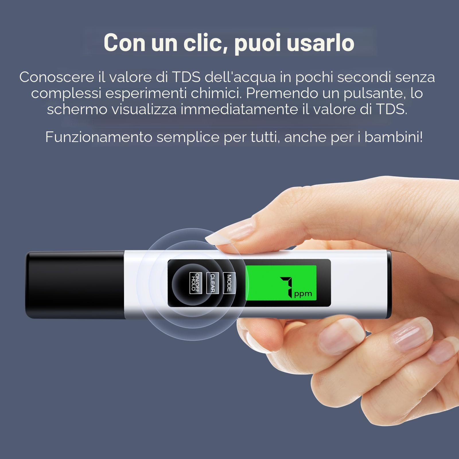 2024 All-New 4 in 1 Tds Meter Digital Water Tester - Accurate and Reliable TDS EC & Temperature(°C,°F) Meter - 0-9990ppm - Professional Testing for Drinking Water, RO/DI System, Aquariums, Pool, etc.