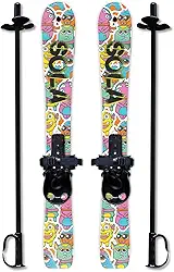 SOLA Winnter Sports Esportes Infantil Esquis de Neve e Polos com Encadernação Idade 2- 4