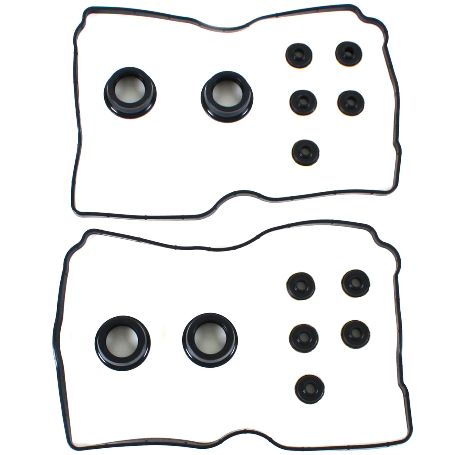 CNS Valve Cover Gasket Set with Spark Plug Tube Seals and Grommets for Subaru 2.2L/2.5L SOHC H4