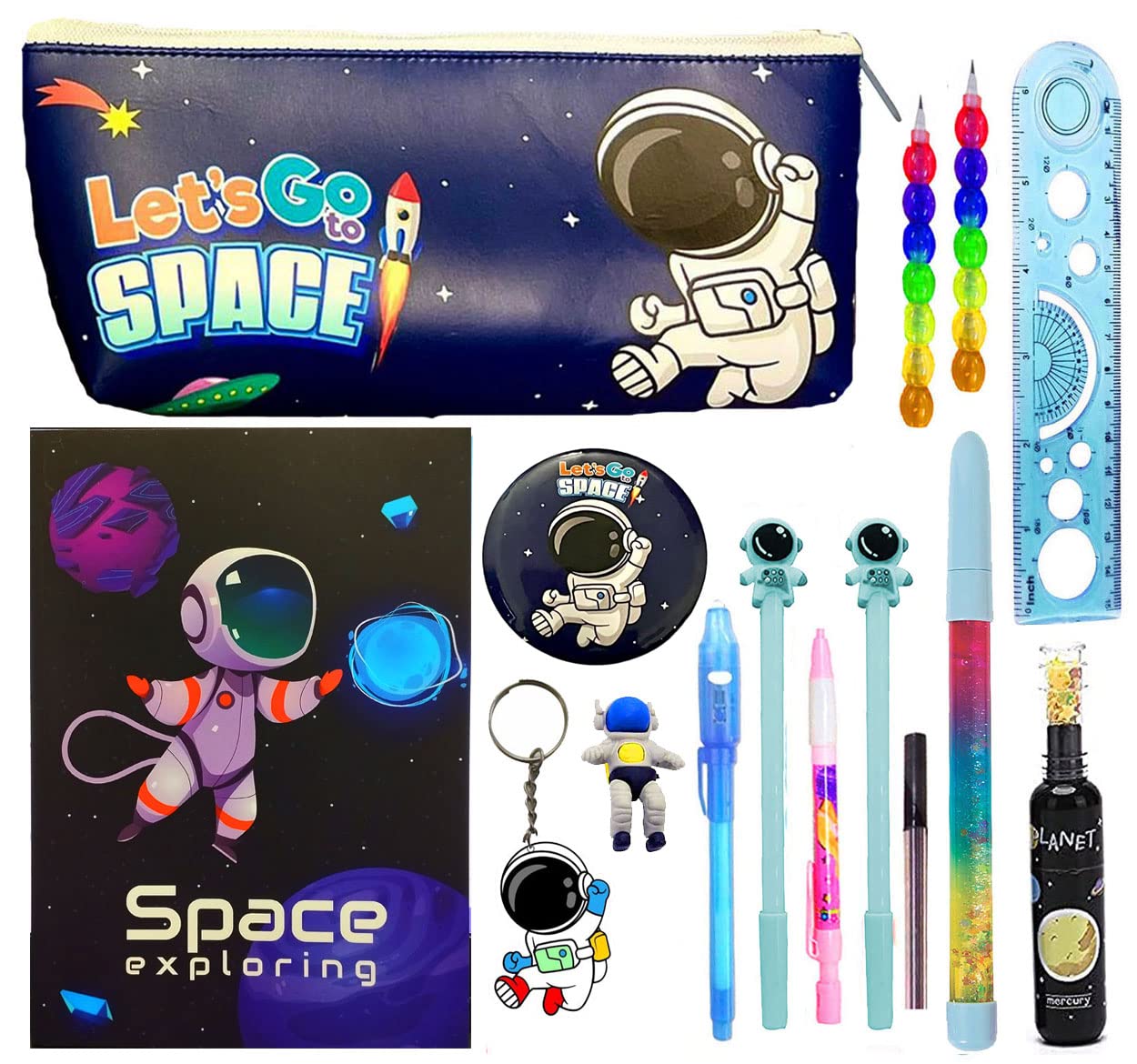 See full amazon price history chart for Neel Polyester Space Theme Gift Astronaut Theme Stationery Set For Kids Space Pencil Box With All School Stationery Return Gift, Christmas Gift For Kids (Style 5), Multicolor Neel Polyester Space Theme Gift Astronaut Theme Stationery Set For Kids Space Pencil Box With All School Stationery Return Gift, Christmas Gift For Kids (Style 5), Multicolor (B0BR5LZVK8) Amazon Price History, Amazon Price Tracker