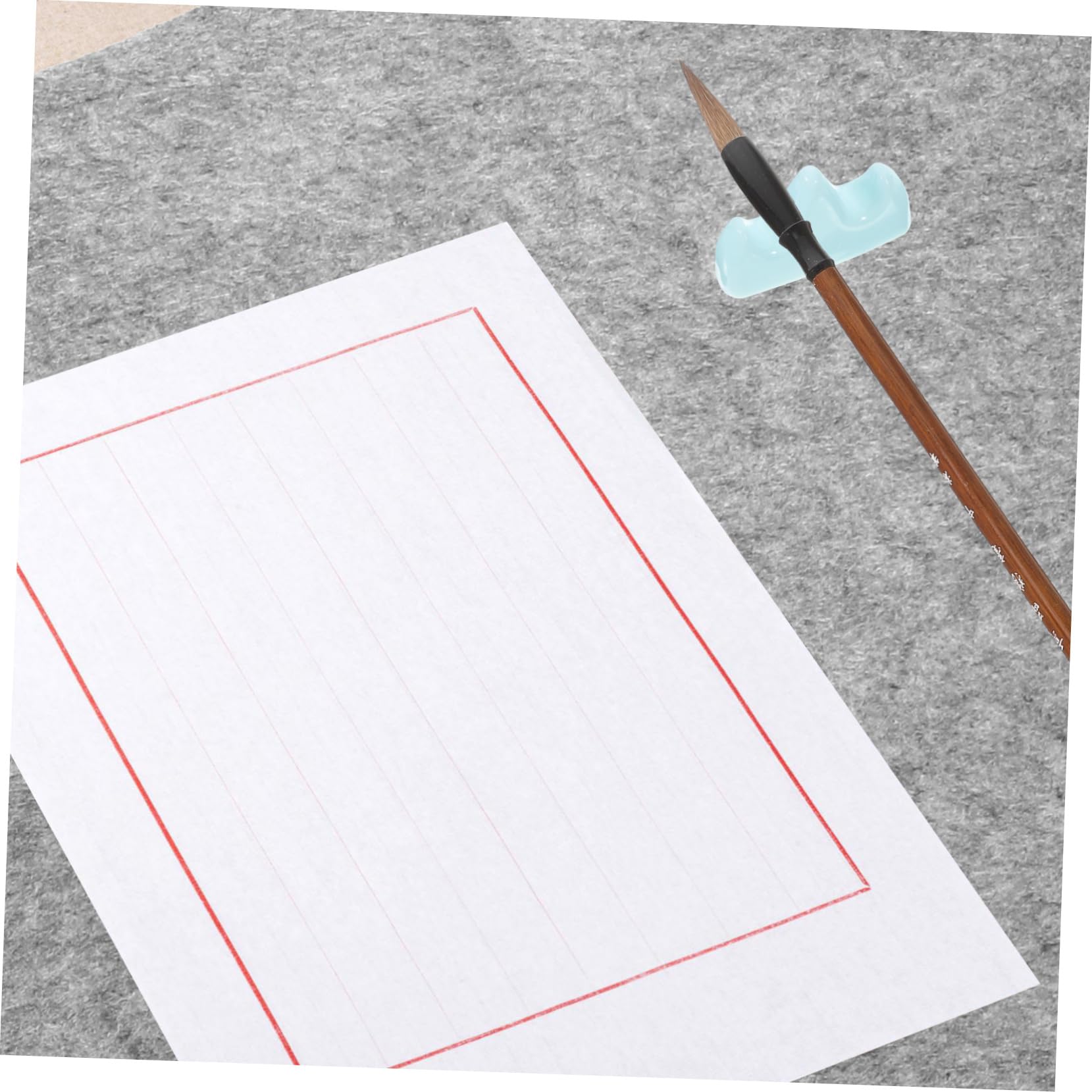 BCOATH Students Writing Mats Calligraphy Felt Pad Non-slip Absorbent Ideal for Chinese Art
