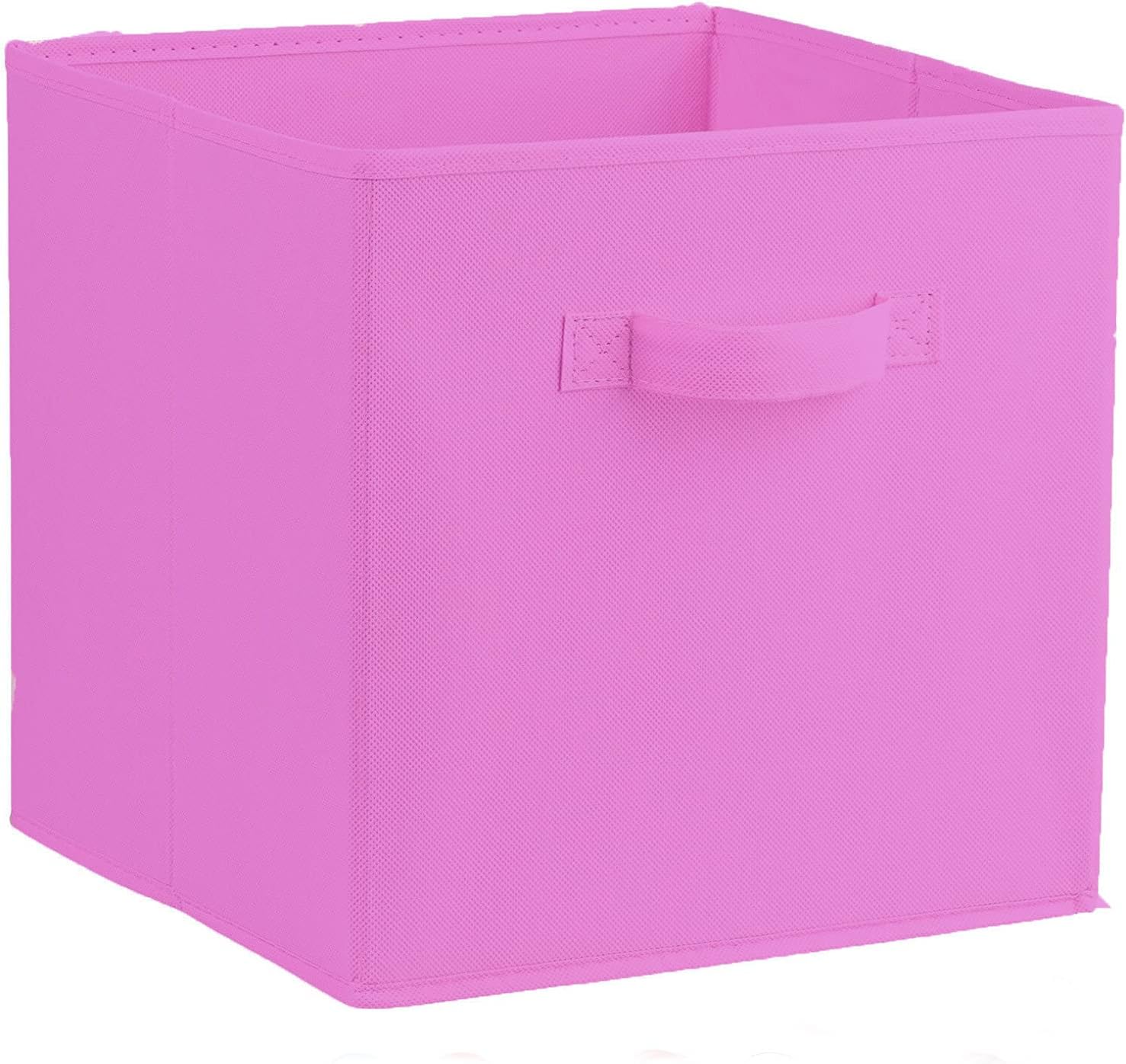 HomeZone® Canvas Storage Boxes with Handle Folding Foldable Collapsible