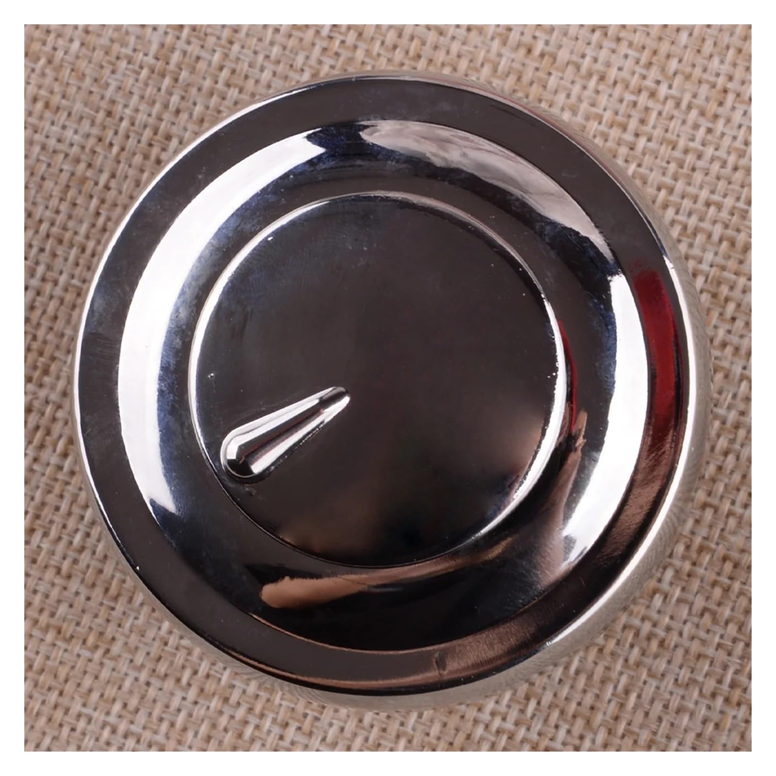 Tapa de Tanque de Combustible para Motocicleta, Cubierta Plateada con Llave para Kaw&asaki VN1700 VN900 Vulcan 1700 900 Classic Custom, 51049-5004 Tapóns Depósitos