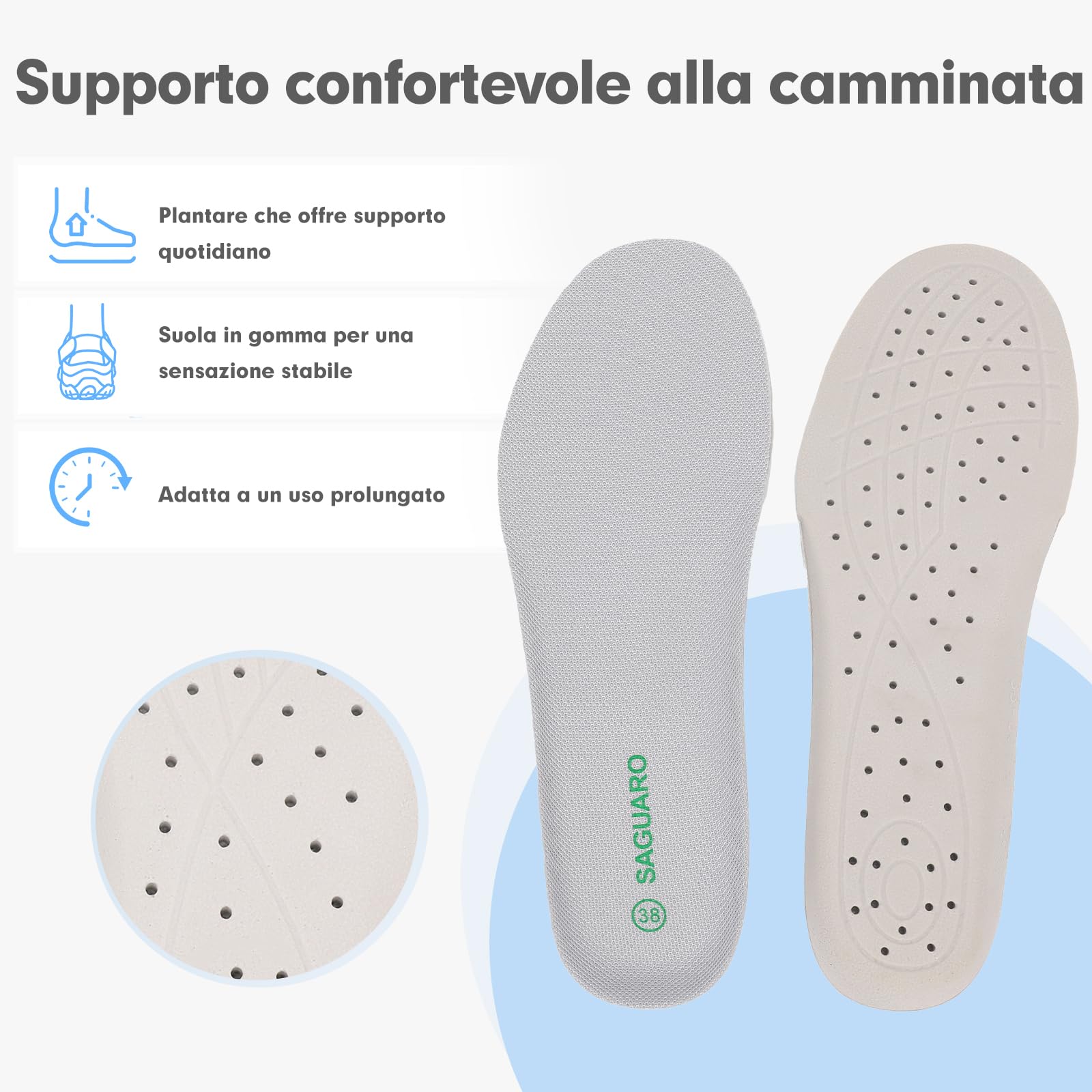 SAGUARO Uomo Donna Sandali da Trekking Estate Sandali Sportivi 36-46 EU