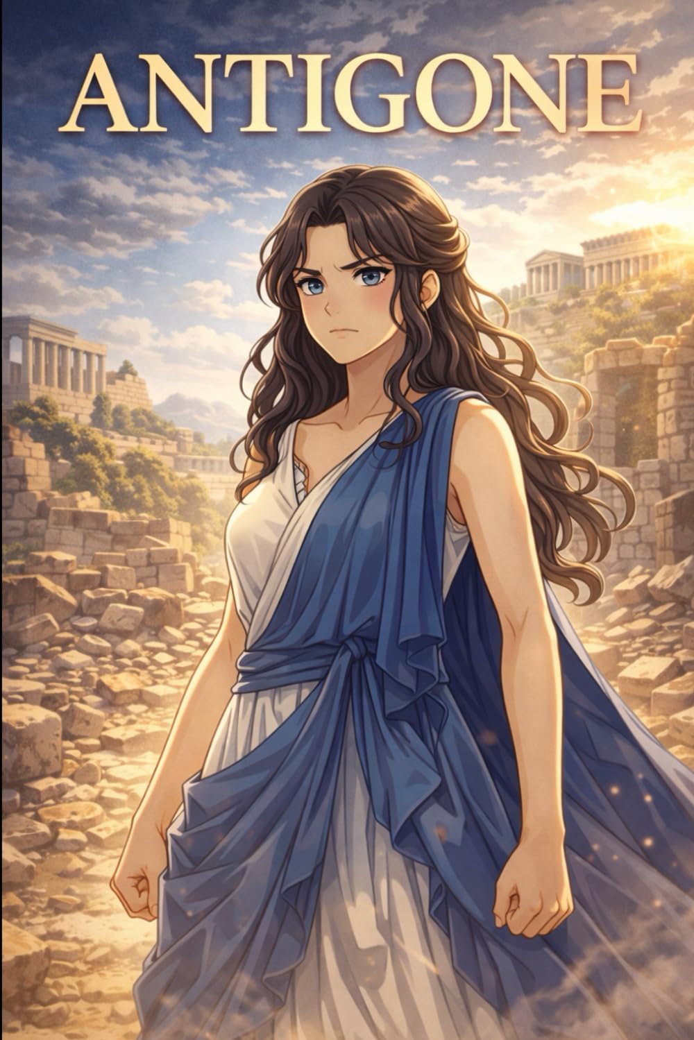 Antigone for Beginners: An Easy English Manga Based on Sophocles