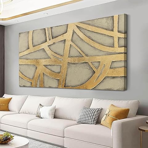 Gold Wall Decor Abstract Wall Decorations Large Wall Art for Living Room Posters & Prints Pictures for Wall 29