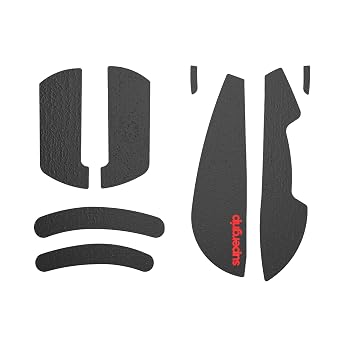 Pulsar Gaming Gears SUPERGRIP Griptape Set for VAXEE XE Wireless Sweat Absorbing High Performance Anti Slip 3M Adhesive no Residue Mouse Grip Tape Ultra-Thin 0.5mm 0.02in