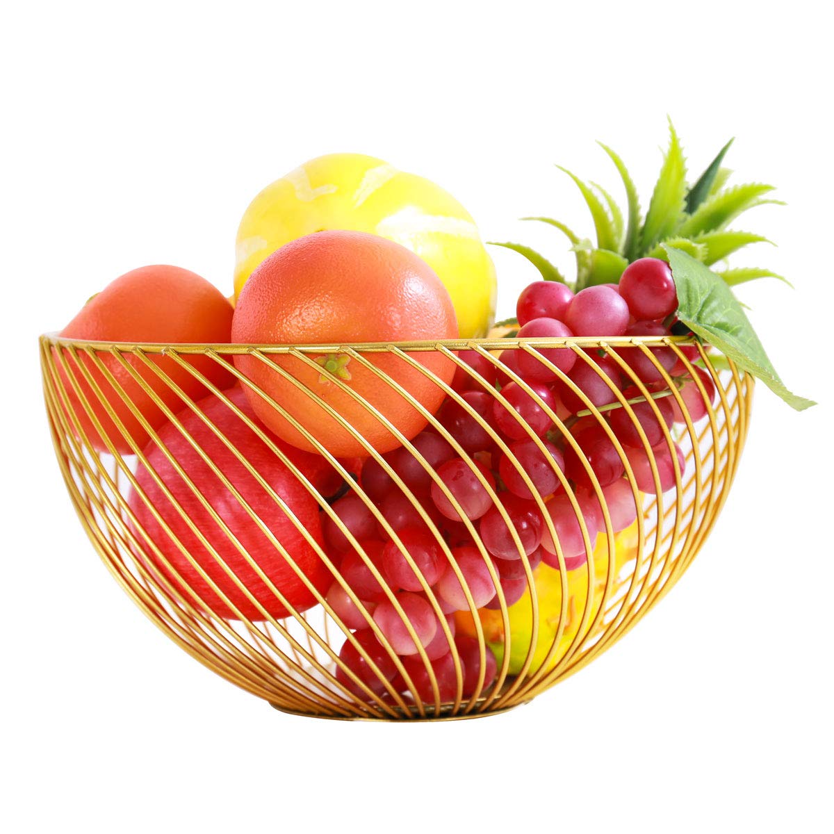 Buy Farmhouse Fruit Bowl, Wire Basket Fruit Basket Stand, Fruit Basket