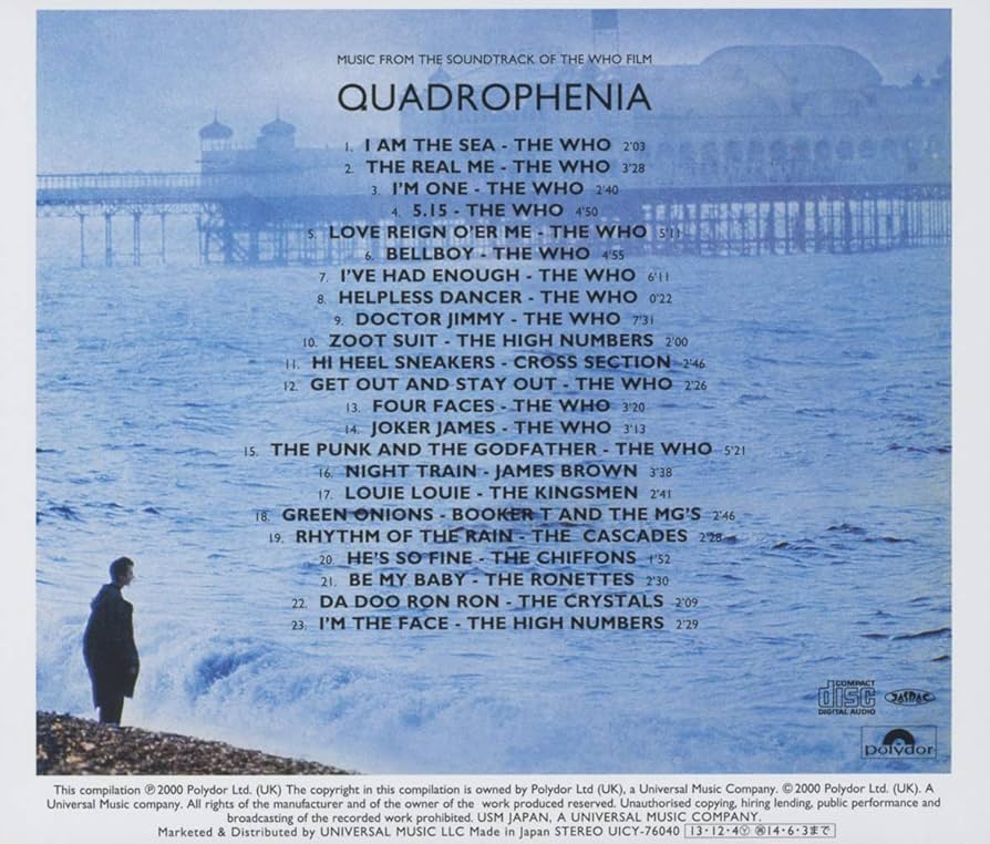 さらば青春の光　サントラ　The・who ザ・フー　2 LP レコード Amazon.co.jp: さらば青春の光: ミュージック