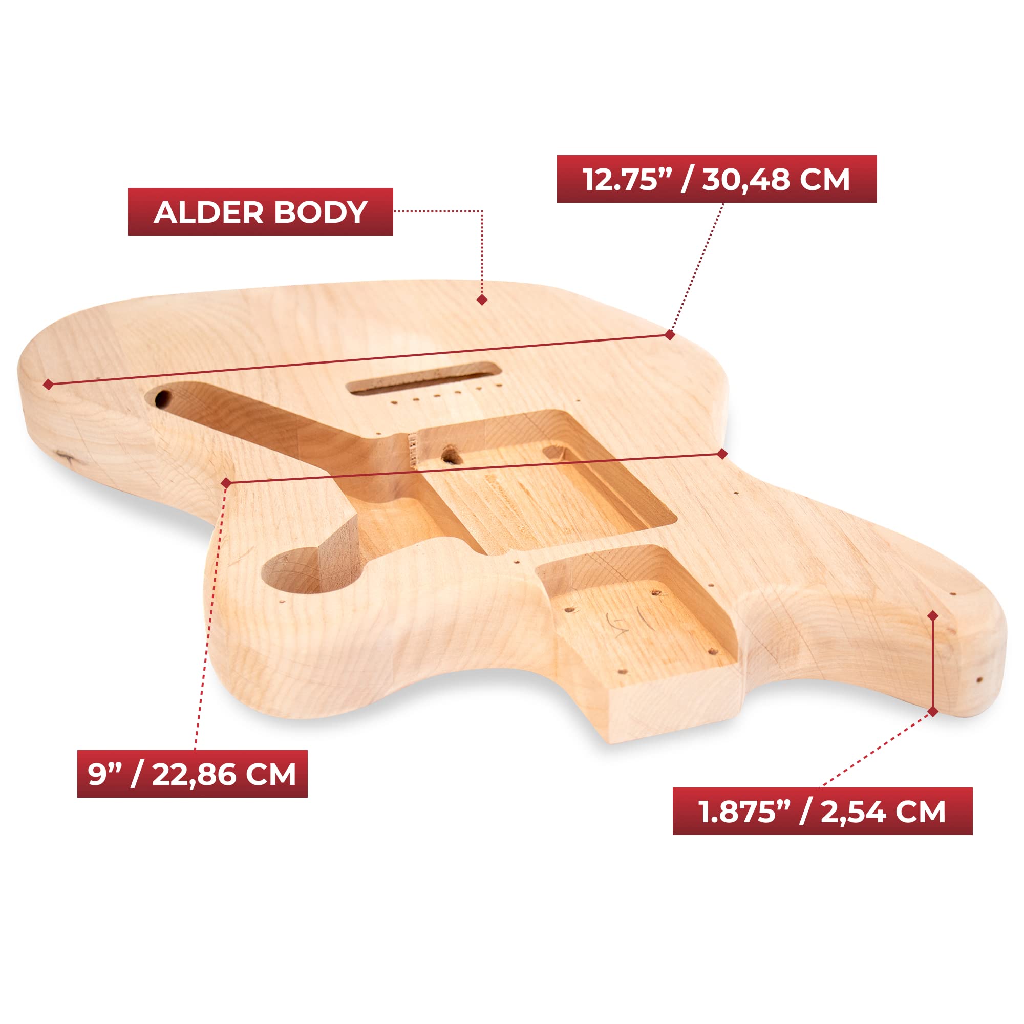 Buy The FretWire Offset 3 Single Coil DIY Electric Guitar Kit DIY