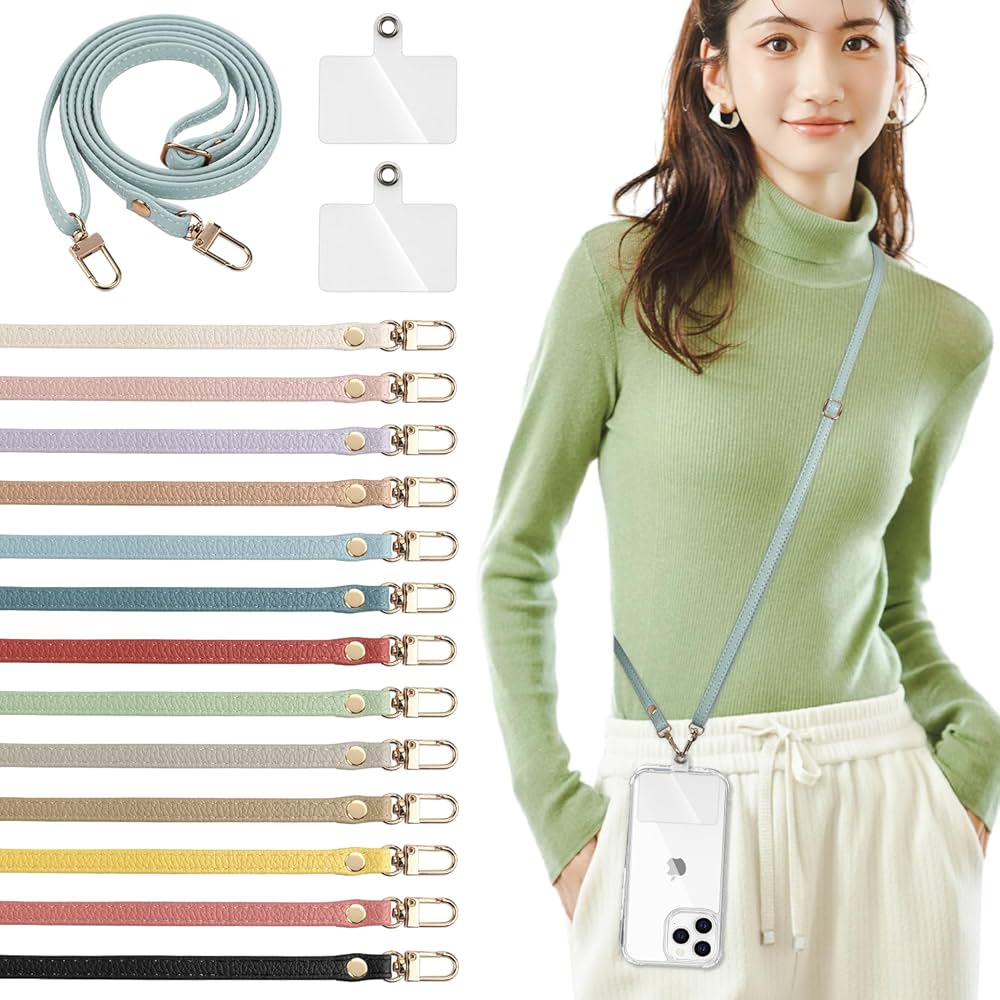 Amazon.co.jp: [JMcase] スマホストラップ ショルダー 長さ調節