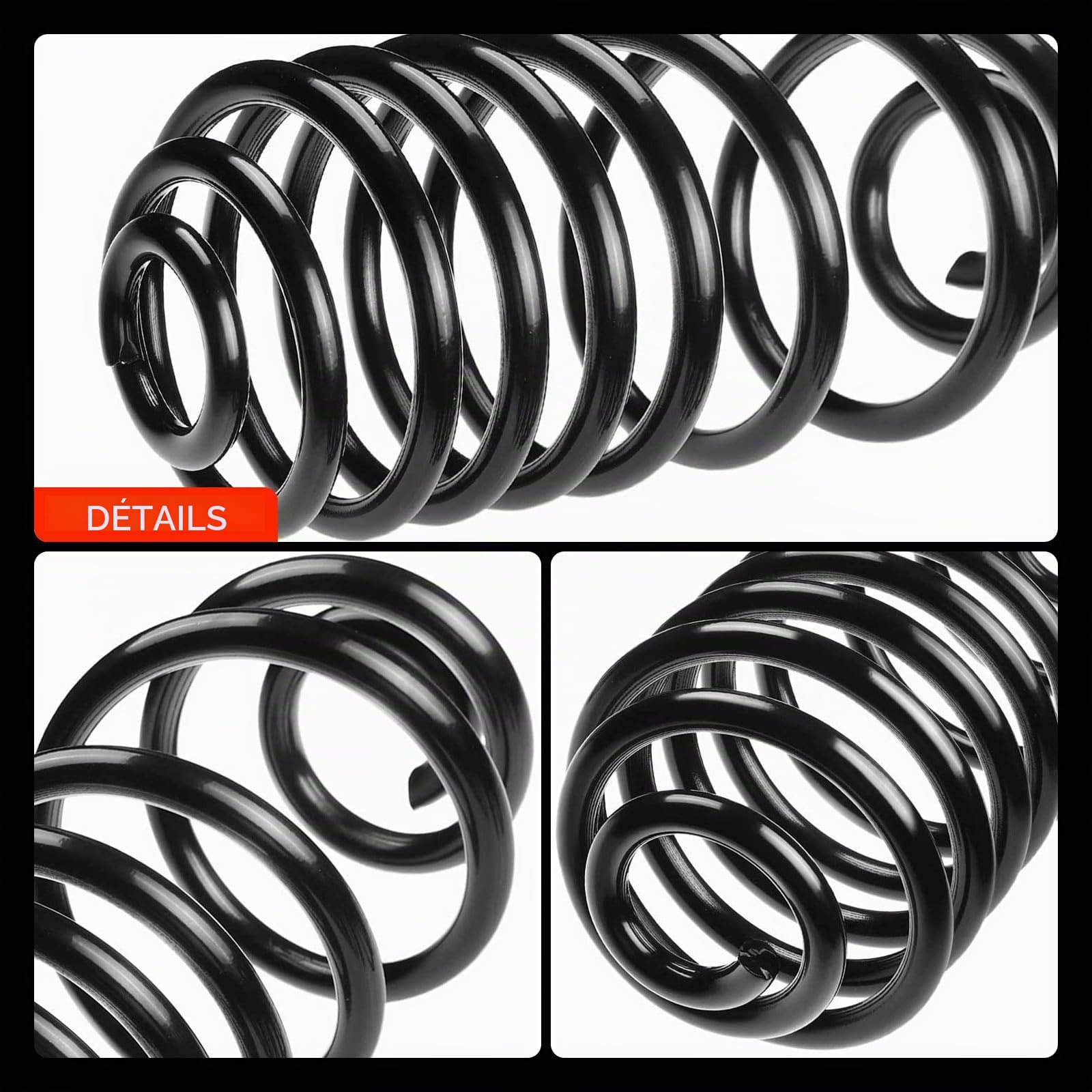 Frankberg 2 ressorts de suspension pour essieu arrière 8200754873 | Compatible avec: K.a.n.g.o.o/Grand K.a.n.g.o.o KW0/1, K.a.n.g.o.o Express FW0/1