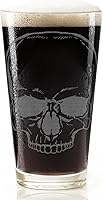 Vista 9 de SPIDERWEBS Engraved Beer Pint Glass Great Monster Scary Halloween Holiday Gift Idea & Decor!