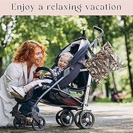 zcyxuuw Wet Bag, Wet Dry Bag, Wet Bag for Swimsuit, Travel, Beach, Pool, Diapers, Dirty Yoga Gym Clothes, Makeup Bag, Waterproof Tropical Palm Leaves Decor Jungle Palm Leaf Favors, 12.6 x 10.2