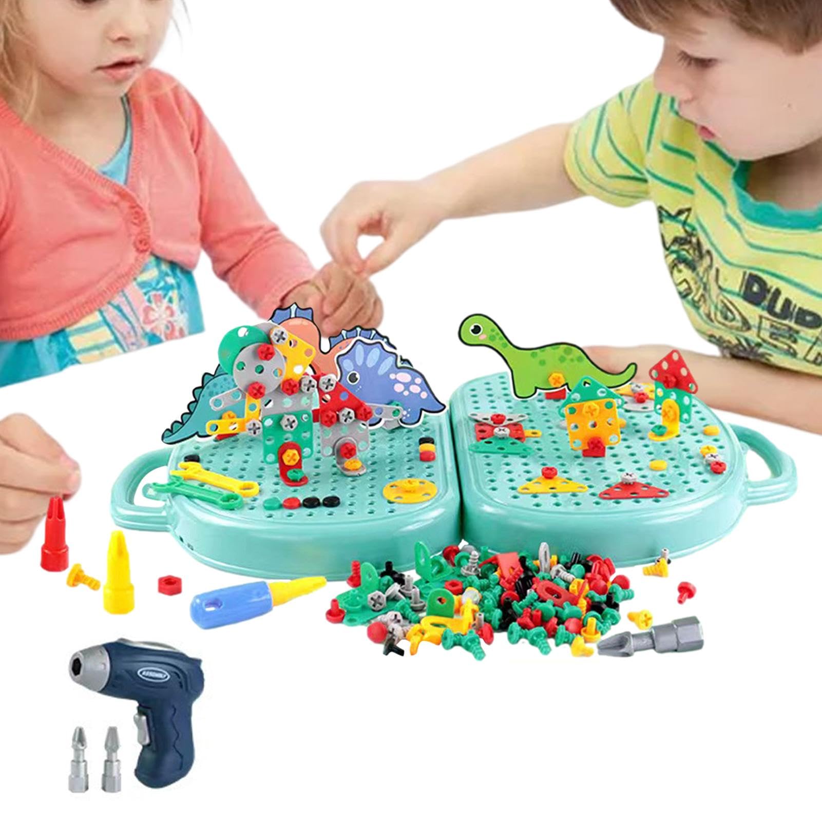 Screw Nut Toy Tool Set, Fine Motor Skills Toy, Durable, Tear-Resistant, Novel Screwdriver Toy Set for Toddlers to Develop Fine Motor Skills